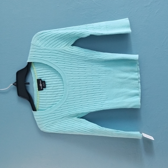 It's Our Time Sweaters - It's our Time Turqoise Sweater